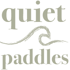 picture of the quietwaterpaddles logo